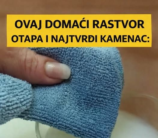 Ovaj domaći rastvor otapa i najtvrđi kamenac: KUPATILO ĆE ZABLISTATI KAO NOVO