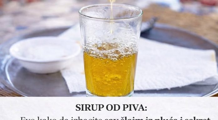 SIRUP OD PIVA: Evo kako da izbacite sav šlajm iz pluća i sekret iz sinusa pomoću ovog napitka
