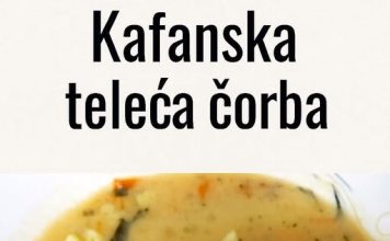 Kafanska teleća čorba – originalni recept