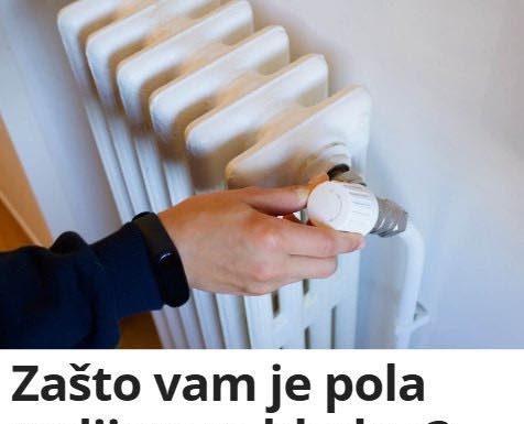Zašto vam je pola radijatora hladno? Ima opet da grije kao lud kada uradite ovu jednostavnu stvar