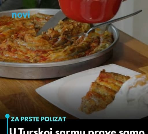 U Turskoj sarmu prave samo ovako: Ovo vam nikad ne bi palo na pamet, a tako je fantastično