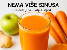 OVAJ SOK EFIKASNO PROĆIŠĆAVA SINUSE I OLAKŠAVA DISANJE