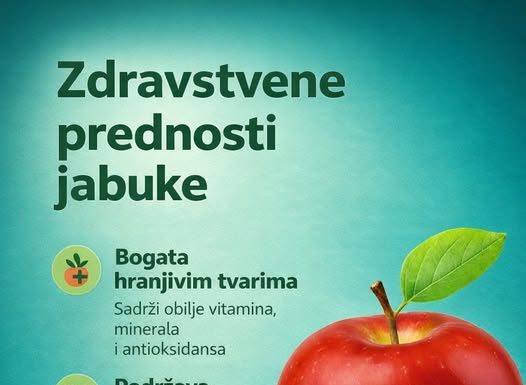 Zdravstvene prednosti jabuke – zašto je jabuka jedna od najzdravijih voćki?