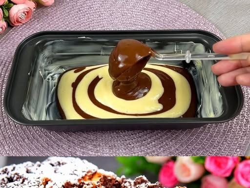 Kolač od 8 kašika koji se topi u ustima! Ovaj mramorni kolač ćete peći svaki dan!