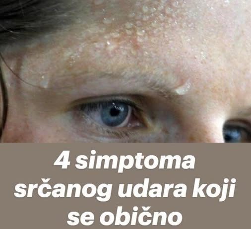 4 simptoma srčanog udara koji se obično pojavljuju nekoliko dana unaprijed