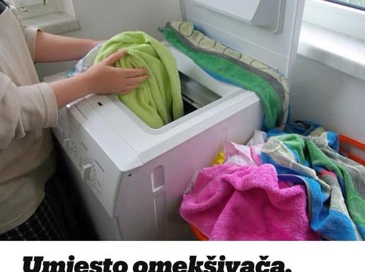 Umjesto omekšivača, dodajte ovaj PRAH u svoj veš: Peškiri su mekani i glatki na dodir, kao novi!