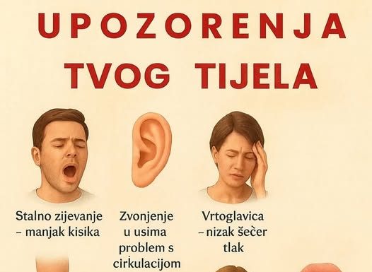 SIMPTOMI KOJE TI TIJELO ŠALJE