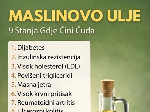 Maslinovo ulje: čudo prirode