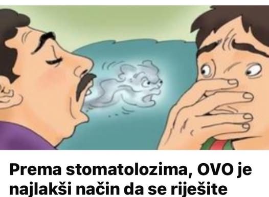 Prema stomatolozima, OVO je najlakši način da se riješite lošeg zadaha: Za ovaj genijalni kućni trik trebat će vam nekoliko desetaka sekundi