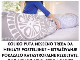 Koliko puta mjesečno treba mijenjati posteljinu? – Istraživanje je pokazalo KATASTROFALNE rezultate