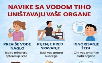 Pijenje vode je pogrešno? Ove navike mogu oštetiti vaše bubrege i jetru…