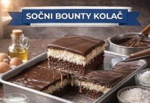 Sočni Bounty kolač iz pleha – Obavezno pogledajte recept