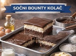 Sočni Bounty kolač iz pleha – Obavezno pogledajte recept