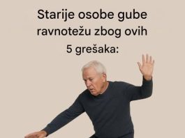 Starije osobe gube ravnotežu zbog ovih 5 grešaka