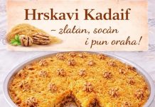 Hrskavi kadaif – zlatan, sočan i pun oraha!