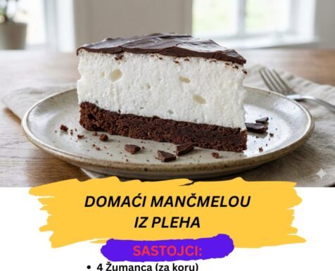 DOMAĆI MANČMELOU IZ PLEHA