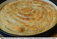 PITA KROMPIRUŠA OD ČETIRI SASTOJKA: Najlepša POSNA pita koja se pravi OČAS POSLA