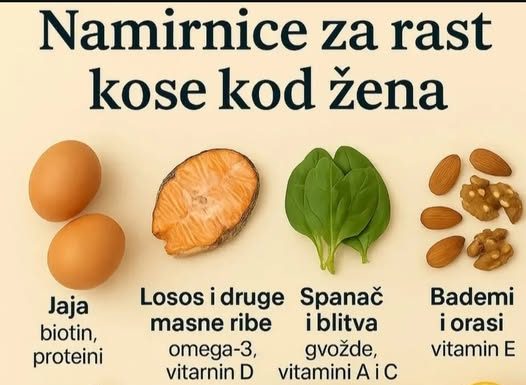 NAMIRNICE ZA DUGU, SJAJNU I ZDRAVU KOSU