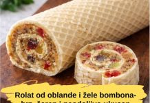 ROLAT OD OBLANDE I ŽELE BOMBONA – brz, šaren i NEOD0LJIVO ukusan