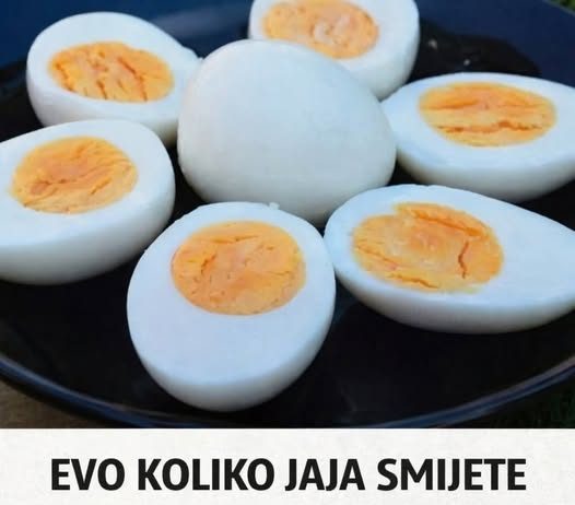 EVO KOLIKO JAJA SMIJETE POJESTI NA DNEVNOM NIVOU: Sve što ste mislili da znate pada u vodu, OVO je prava BROJKA