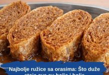 Ružice sa orasima: Što duže stoje sve su bolje i bolje