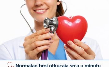 Koji je normalan broj otkucaja srca u minutu, za svaku starosnu dob