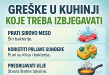 IZBJEGAVAJTE OVE UOBIČAJENE GREŠKE U KUHINJI