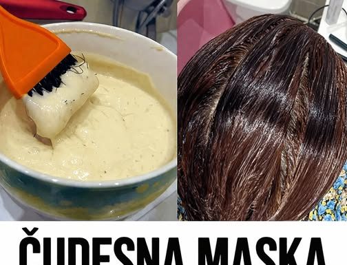 Čudesna maska protiv opadanja i za jačanje oštećene kose: Vraća u život oštećenu, čak i ofarbanu kosu