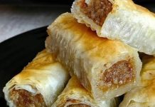 BAKLAVA SA MLJEVENIM KEKSOM I ORASIMA