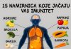 15 M0ĆNIH namirnica koje PRIR0DN0 jačaju vaš IMUN0L0ŠKI sistem…
