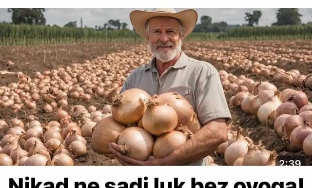 Nikad ne sadi luk bez ovoga! IMAT ĆEŠ REKORDAN PRINOS