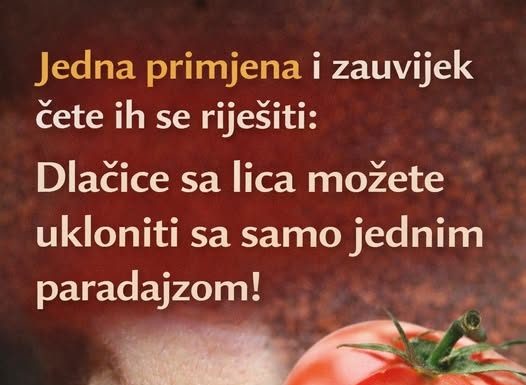 Jedna primjena i zauvijek ćete ih se riješiti: Dlačice sa lica možete ukloniti sa samo jednim paradajzom!