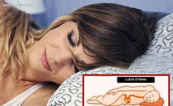Spavanje na LIJEVOJ STRANI ima iznenađujuće efekte na vaše zdravlje…