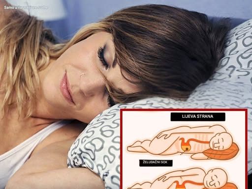 Spavanje na LIJEVOJ STRANI ima iznenađujuće efekte na vaše zdravlje…