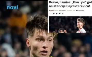Esmir Bajraktarević zapalio Evropu: Nastup koji se ne viđa svaki dan