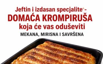 DOMAĆA KROMPIRUŠA IZ RERNE