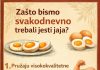 ZAŠTO BISMO SVAKODNEVNO TREBALI JESTI JAJA
