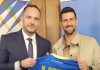 Vico poklonio Đokoviću dres BiH: Evo šta je napisao