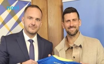 Vico poklonio Đokoviću dres BiH: Evo šta je napisao