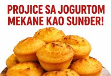 PROJICE SA JOGURTOM mekane kao sunđer!