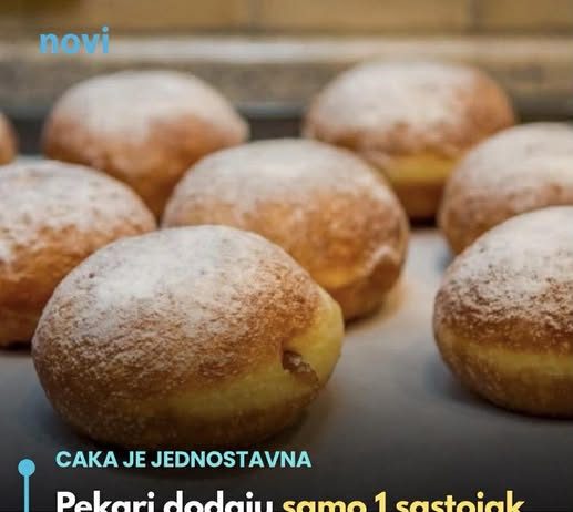 Pekari dodaju samo 1 sastojak u tijesto za krofne: Ne upijaju ulje, vazdušaste su i meke ko duša