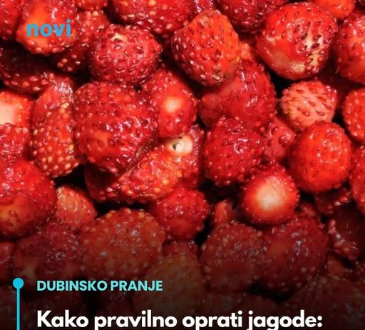 Kako pravilno oprati jagode: Jednostavan trik uklanja prljavštinu i pesticide za nekoliko minuta