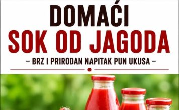 DOMAĆI SOK OD JAGODA