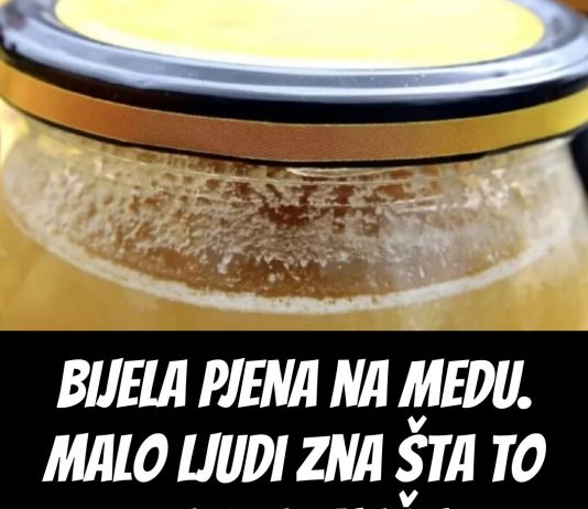 BIJELA PJENA na medu. Malo ljudi zna šta to zaista znači!