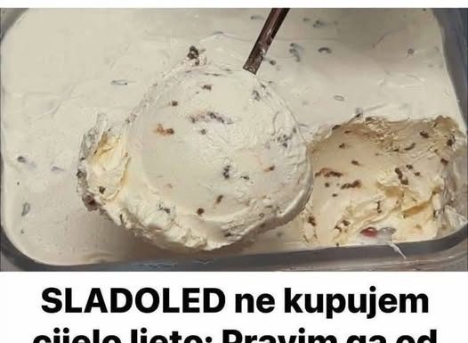 SLADOLED ne kupujem cijelo ljeto: Pravim ga od pavlake i šlaga za samo 3 minute!