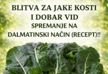 BLITVA ZA JAKE KOSTI I DOBAR VID – SPREMANJE NA DALMATINSKI NAČIN!!