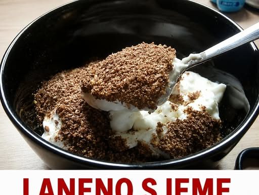 LANENO SJEME SA JOGURTOM: Čisti crijeva od parazita ukoliko se koristi na ovaj način!