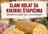 SLANI ROLAT SA KIKIRIKI GRISINAMA – dekorativan, kremast i savršen za slavsku trpezu…