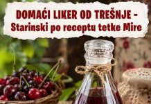 DOMAĆI LIKER OD TREŠNJE – Starinski po receptu tetke Mire…