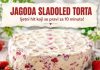 JAGODA SLADOLED TORTA ljetni hit koji se pravi za 10 minuta!